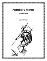 Portrait of a Woman Guitar and Fretted sheet music cover
